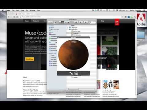 The Adobe Muse workflow