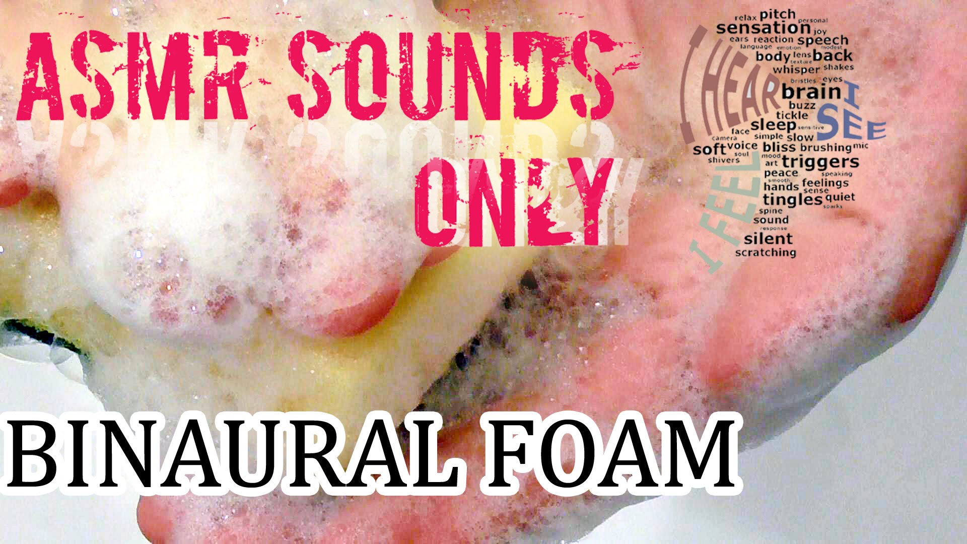 Binaural Foam Scratching Tapping Relaxing Session