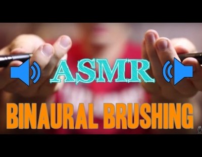 Binaural Brushing Video [Whisper][Brush][Male][Ear to Ear]