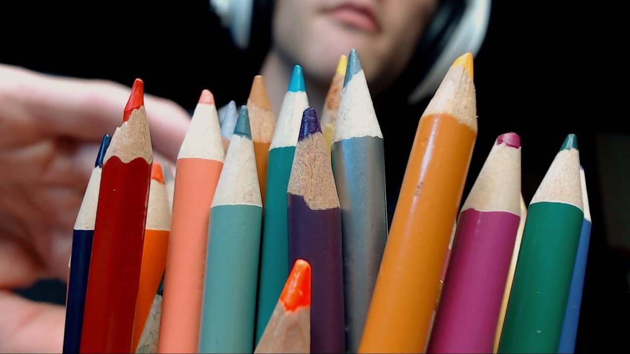 Tingly Colored Pencil Sounds!