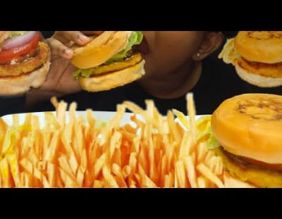 *Eating homemade huge beef Burger* ~TBS-ASMR INDIA