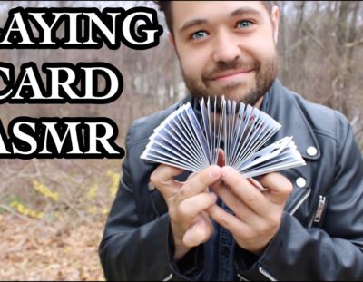 Playing Cards Cardistry ASMR Performed by Magician John Stessel