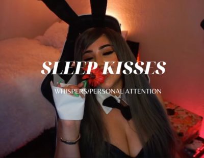 [ASMR] | Bunny Girl Cynpai gives you sleepy tingles – (Personal attention, kisses, tracing)