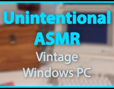 [Unintentional ASMR][Voiceless] Vintage Computer booting up Windows 1.04 with dial-up